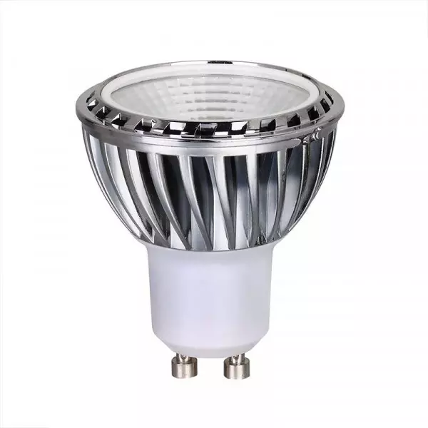 Plafonnier LED encastrable GU10 5W fixe aluminium dimmable
