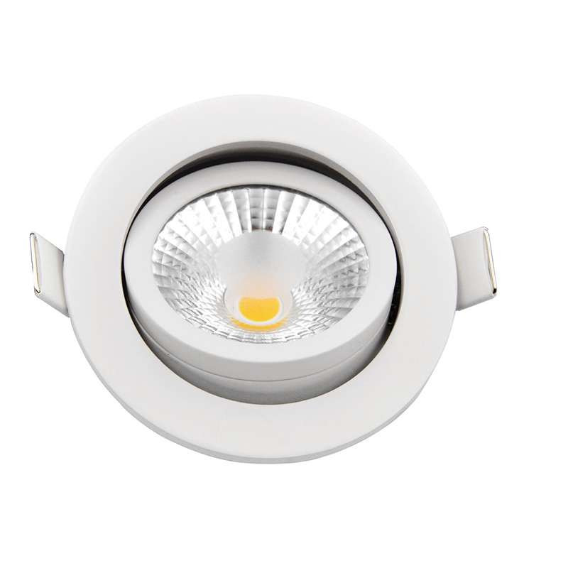 Panneau LED Lampe Spot Encastré 230V Rond Spot Encastrable Plafonnier Dimmable 