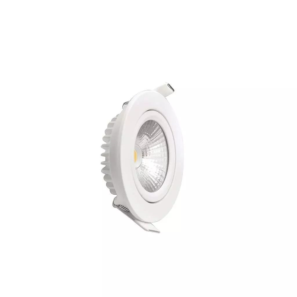 Spot LED orientable Dimmable 8W 3000K blanc chaud 660lumens