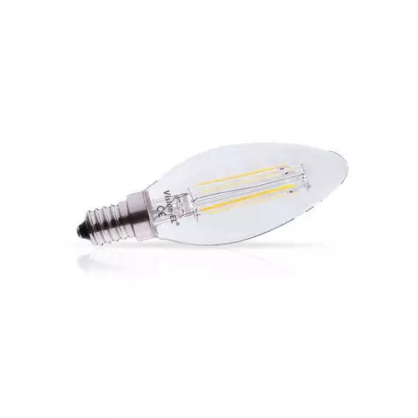 Ampoule LED E14 AC220/240V 4W 470lm (35W) 300° IP20 Ø35mm - Blanc Chaud 2700K