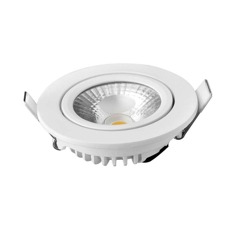 Spot encastrable 8W LED dimmable équivalent 70W