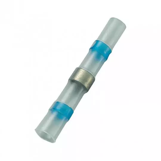 Connecteur thermorétractable bleu sans soudure 1,5-2,5mm²