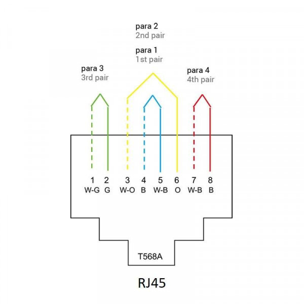 Prise Réseau Ethernet RJ45 CAT5e Encastrable DOMO Graphite