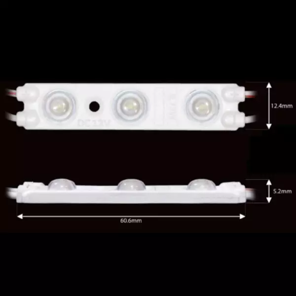 Module LED 0,72W DC12V IP67 pour Caissons Lumineux Blanc Jour 7000K