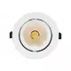 Spot LED Escargot Encastrable Rond Orientable 20W 1600lm 45° - Blanc Chaud 3000K