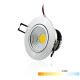 Plafonnier Aluminium Encastrable LED 5W COB - Eclairage 40W Blanc Neutre 4100K