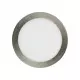 Spot LED encastrable extra plat 18W Satin Nickel - Blanc Naturel 4200K