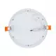 Spot LED encastrable plat 600mm rond 48W Blanc - Blanc Naturel 4200K
