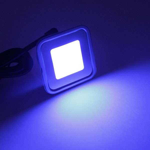 Kit Complet Mini Spots LED Encastrables RGB Multicolores Carrés