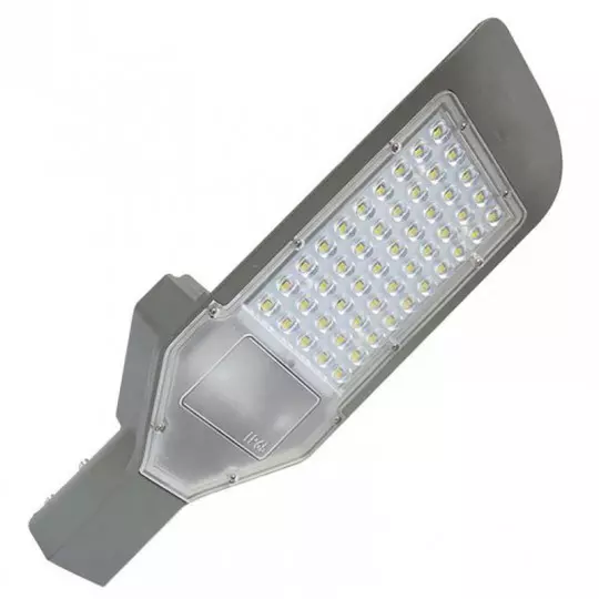 Luminaire LED Urbain 50W Gris IP65 Blanc Jour 6000K