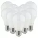 Lot de 10 Ampoules LED A60 SMD 8,5W 810lm 180° E27 - Blanc Chaud 3000K