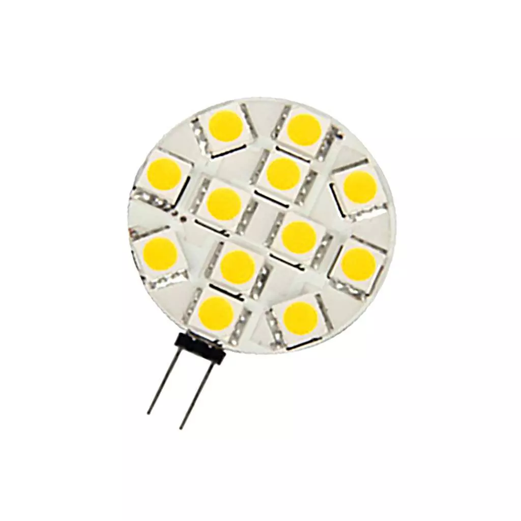 KDP Ampoule LED G4 12V, 2W Equivalent 20W Halogène Lampe, Pas De  Scintillement 200LM, Blanc Chaud 3000K, 360° Angle de Faisceau,  Non-Dimmable, Pack de 10 : : Luminaires et Éclairage