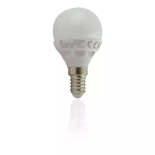 Ampoule E14 LED 6W Globe - équivalent 40W