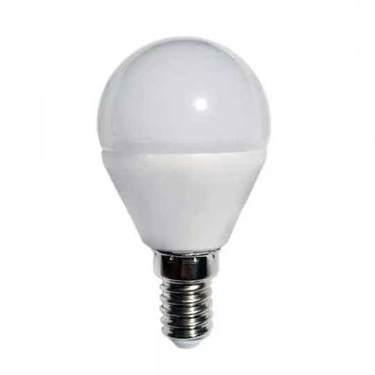 Ampoule E14 LED 6W Globe - 40W - Blanc Chaud 2800K
