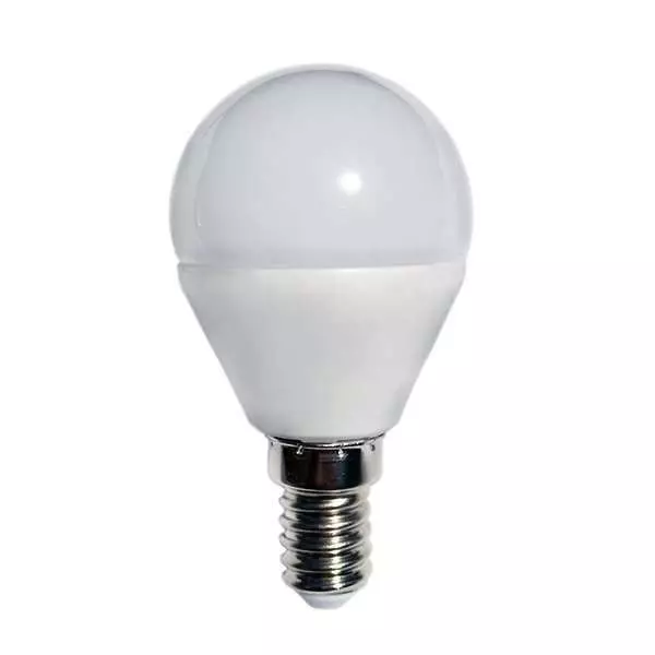 Ampoule E14 LED 6W Globe - 40W - Blanc Chaud 2800K