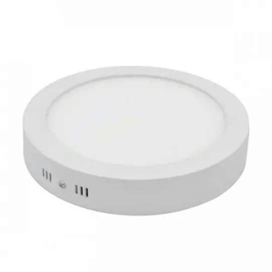 Plafonnier LED en saillie 6W (50W) 120x39mm Blanc