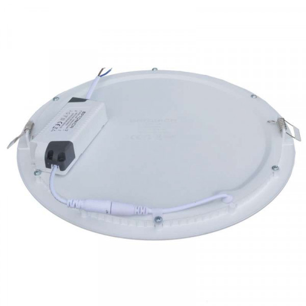 Plafonnier LED Rond Extra Plat 24W 1700lm (192W) ⌀300mm - Blanc du Jour 6000K