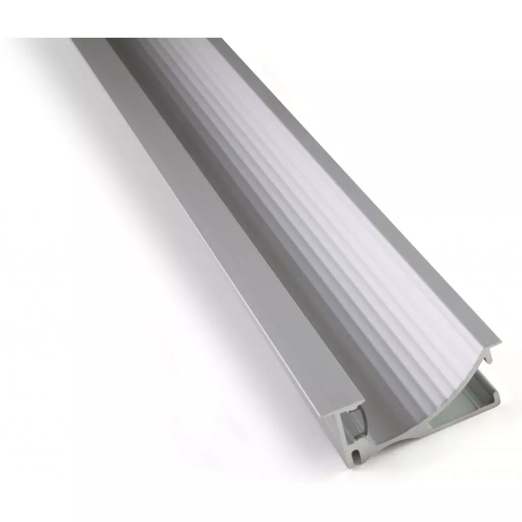 Profilé aluminium encastrable mur et plafond 36x28mm