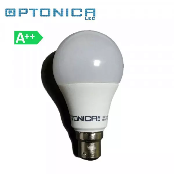 Ampoule B22 15W A65 éclairage 100W Optonica - Blanc Naturel 4500K