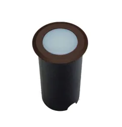 Petit spot LED 1W d50xh80mm IP67 Multicolore RGB