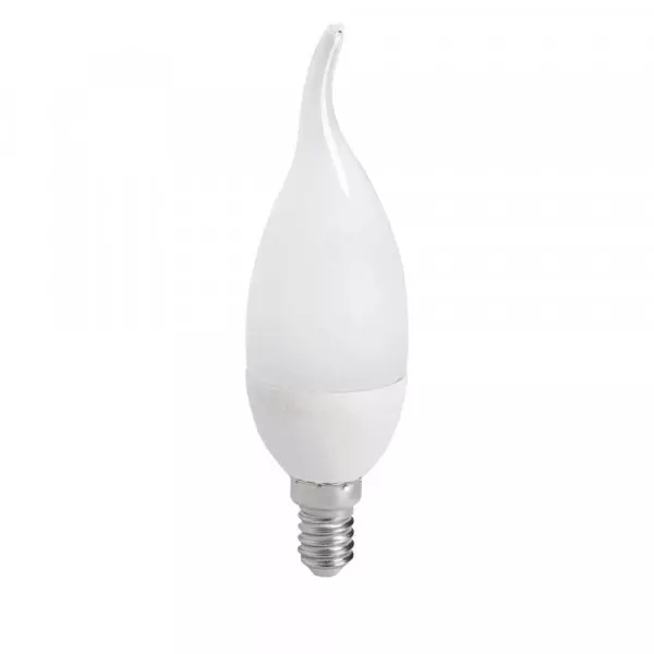 LED E14 6,5W flamme coup de vent (50W) - Blanc Naturel 4000K