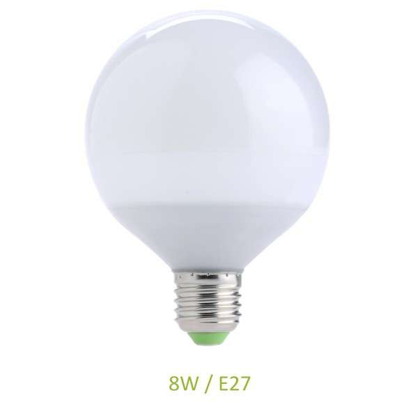 Ampoule E27 8W Globe LED Ecolux
