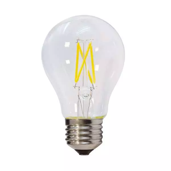 Ampoule LED E27 filament 4W 400lm A60 - Blanc du Jour 6000K
