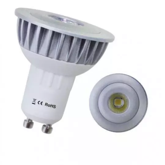 Spot LED GU10 8W équivalent 60W Dichroïque Cobra - Blanc Naturel 4200K