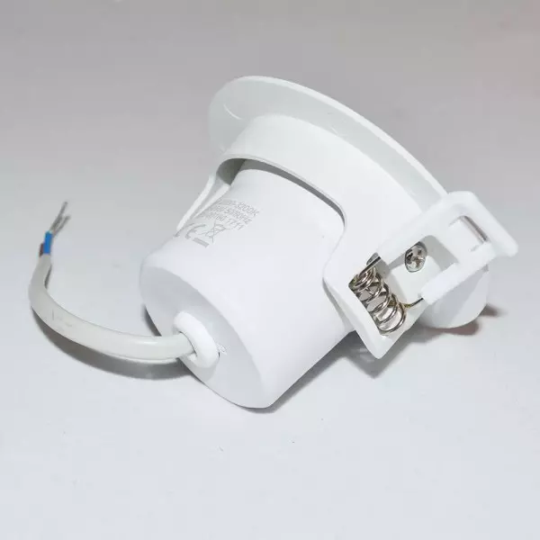 Spot LED encastrable orientable blanc LED 8W (60W) compact