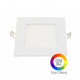 Plafonnier LED Carré 6W Extra Plat Encastrable IRC95 - Blanc du Jour 6000K
