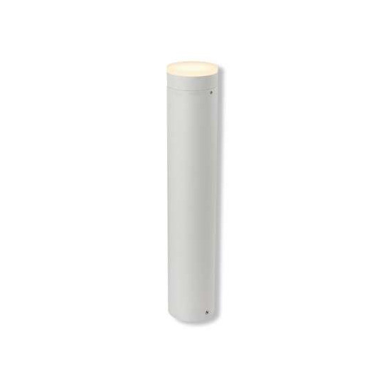 Potelet Cylindrique 10W LED 50cm Blanc IP54 - Blanc Naturel 4000K