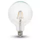 LED Bulb 10W Filament E27 G125 Warm White