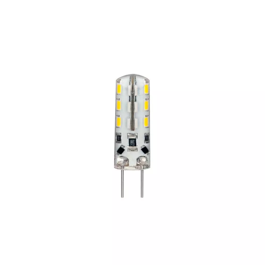 Ampoule LED mate G4/1W(10W) 115 lm 2700 K blanc chaud 12V - HORNBACH