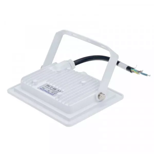 Projecteur LED Blanc 20W (100W) Étanche IP65 1600lm - Blanc du Jour 6000K
