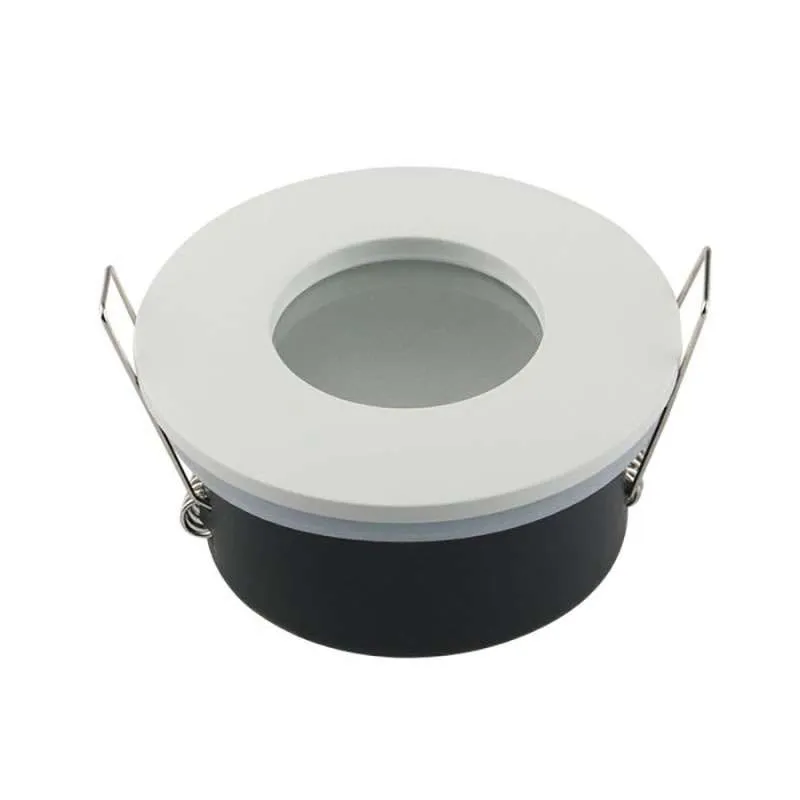 Support Encastrable Spot Étanche Fixe IP65 GU10/MR16 Rond Blanc 82mm Max 35W Support Encastrable Spot Étanche Fixe IP65 GU10/MR16 Rond Blanc 82mm Max 35W