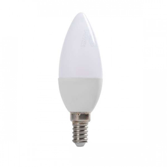 Ampoule LED E14 C37 8W 600lm (48W) 210° Ø37mm - Blanc Chaud 3000K