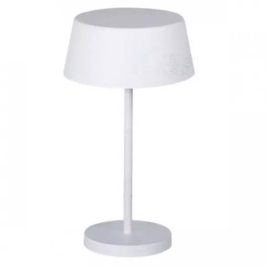 Lampe de table LED 7W Blanc - Blanc Chaud 3000K