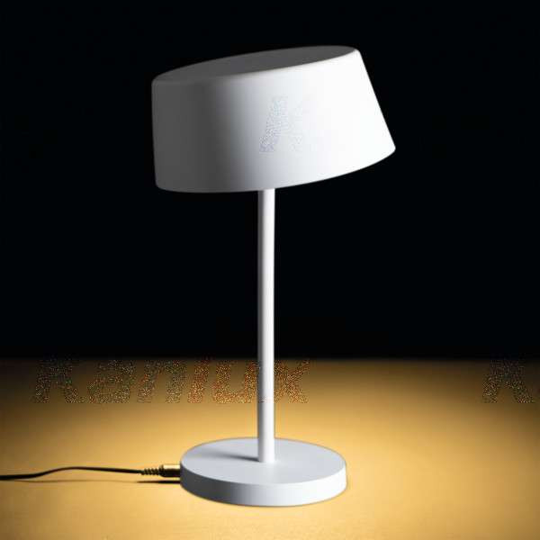 Lampe de table LED 7W Blanc - Blanc Chaud 3000K