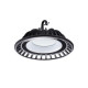 Cloche Highbay LED 50W étanche IP65 rond ∅240mm Noir - Blanc Naturel 4000K