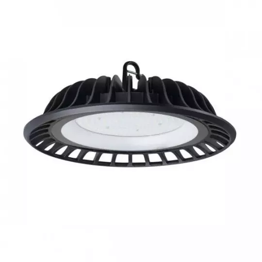 Cloche Highbay LED 150W étanche IP65 rond ∅350mm Noir - Blanc Naturel 4000K