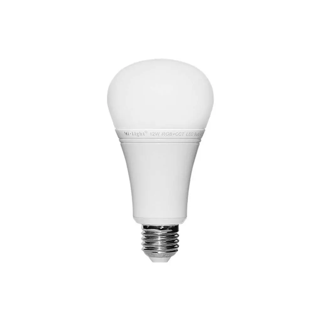 Ampoule LED E27 RVB et blanc 806 lm à intensité variable avec télécommande, LED SMD