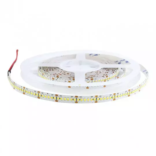 Ruban LED Blanc haute luminosité DC24V 19,2W/m 5m étanche