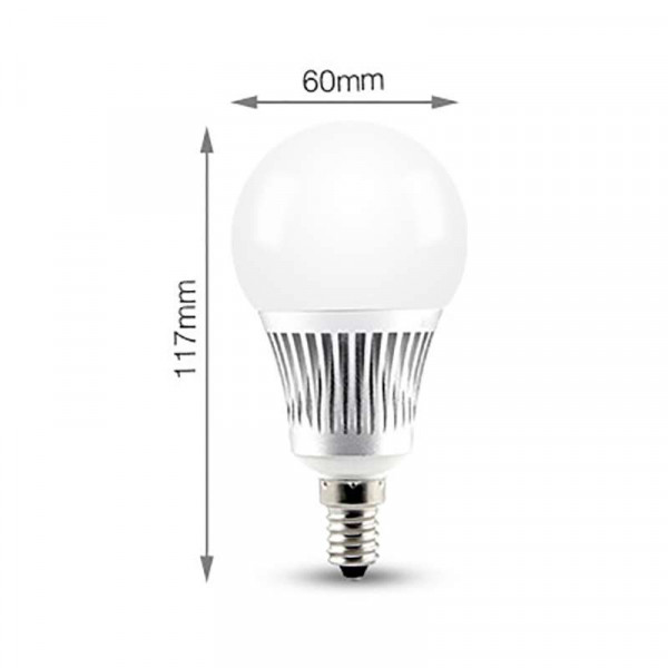 Ampoule LED E14 RGB +CCT 5W pilotable éclairage 40W