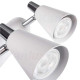 Applique Murale, saillie pour 2 ampoules GU10 - Blanc