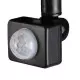 Projecteur LED à Détecteur 10W Noir étanche IP44 800lm (80W) - Blanc Naturel 4000K