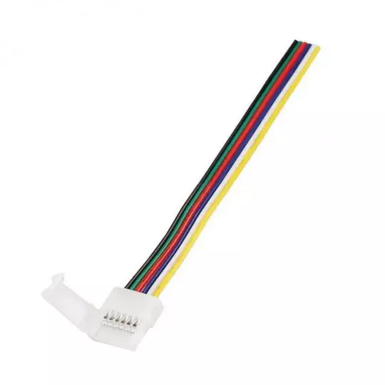 Câble connecteur pour ruban RGB+CCT 12mm