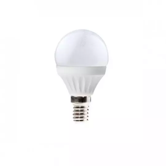Ampoule LED E14 G45 3W 280lm (27W) 200° Ø45mm - Blanc Chaud 3000K