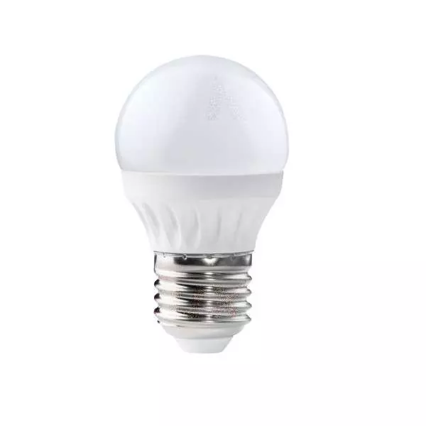 Ampoule LED E27 5W G45 équivalent à 37W - Blanc Chaud 3000K
