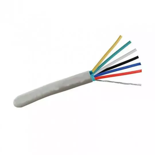 Câble pour ruban LED RBG+CCT (6 fils)