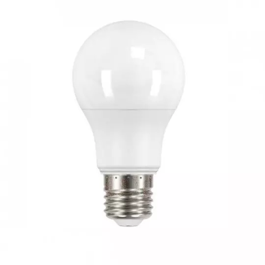 Ampoule LED E27 5,5W A60 équivalent à 40W - Blanc Chaud 2700K 